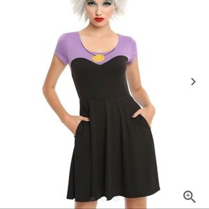 HOT TOPIC DISNEY LITTLE MERMAID URSULA DRESS